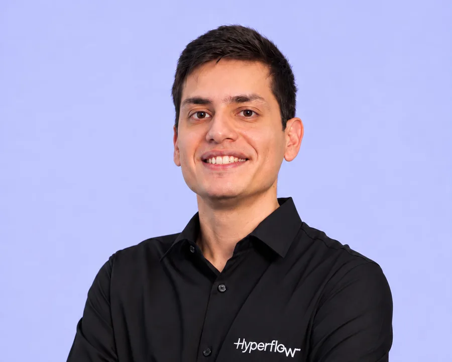 Matheus Gaya Scandiffio, CEO da Hyperflow, palestrante do Hyper Business Summit 2026